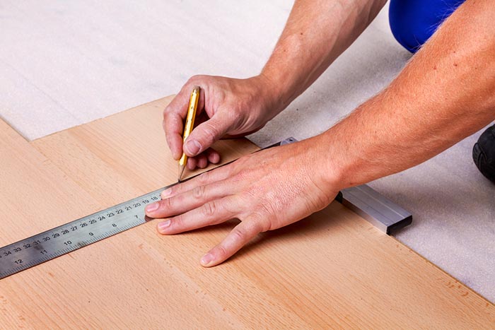 fitting laminate flooring